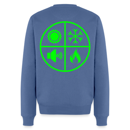 Unisex Premium Pullover "Isolierer" neongrün Männer Premium Pullover
