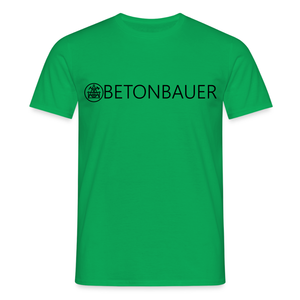 Unisex T-Shirt "Betonbauer" Kelly Green Männer T-Shirt