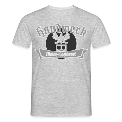 Unisex T-Shirt "Maler/Lackierer" Grau meliert Männer T-Shirt