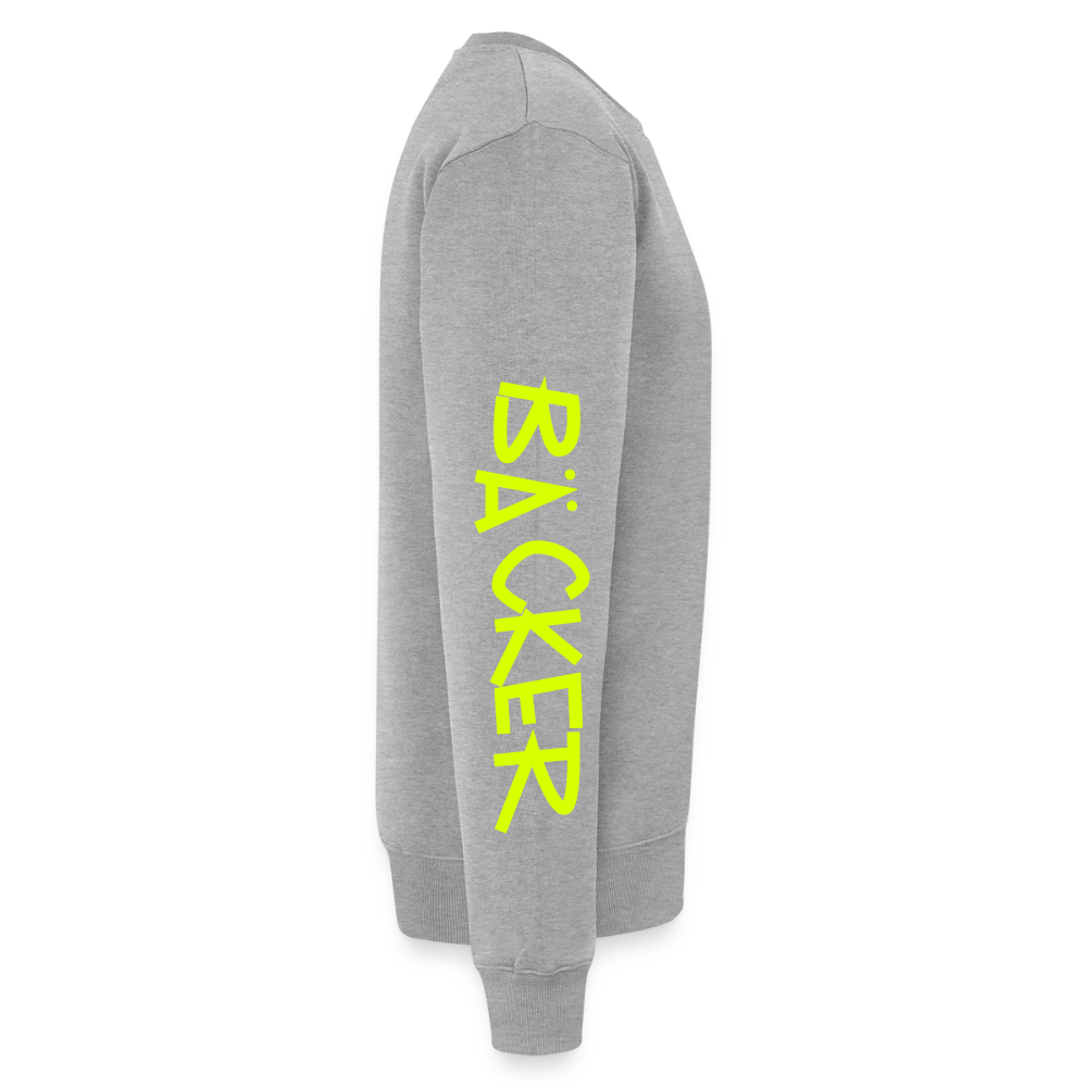 Unisex Premium Pullover "Bäcker" neongelb Männer Premium Pullover