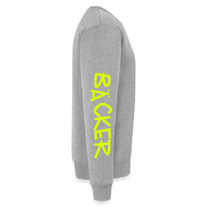 Unisex Premium Pullover "Bäcker" neongelb Männer Premium Pullover