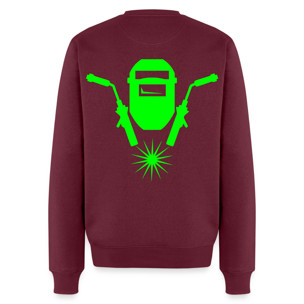 Unisex Premium Pullover "Metallbauer" neongrün Männer Premium Pullover