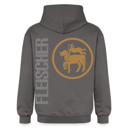 Gildan Unisex Softstyle® "Fleischer" Dunkelgrau Gildan Unisex Softstyle® Midweight Hoodie
