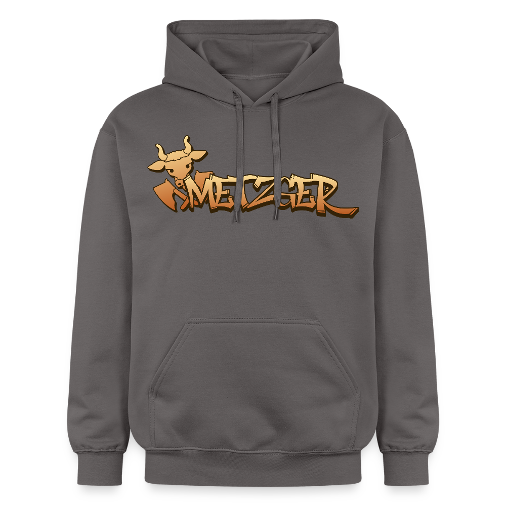 Gildan Unisex Softstyle® "Metzger" Dunkelgrau Gildan Unisex Softstyle® Midweight Hoodie