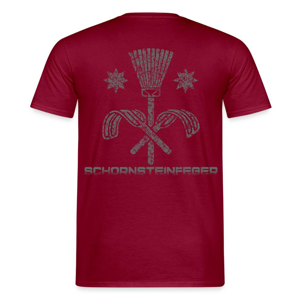 Unisex T-Shirt "Schornsteinfeger" Ziegelrot Männer T-Shirt