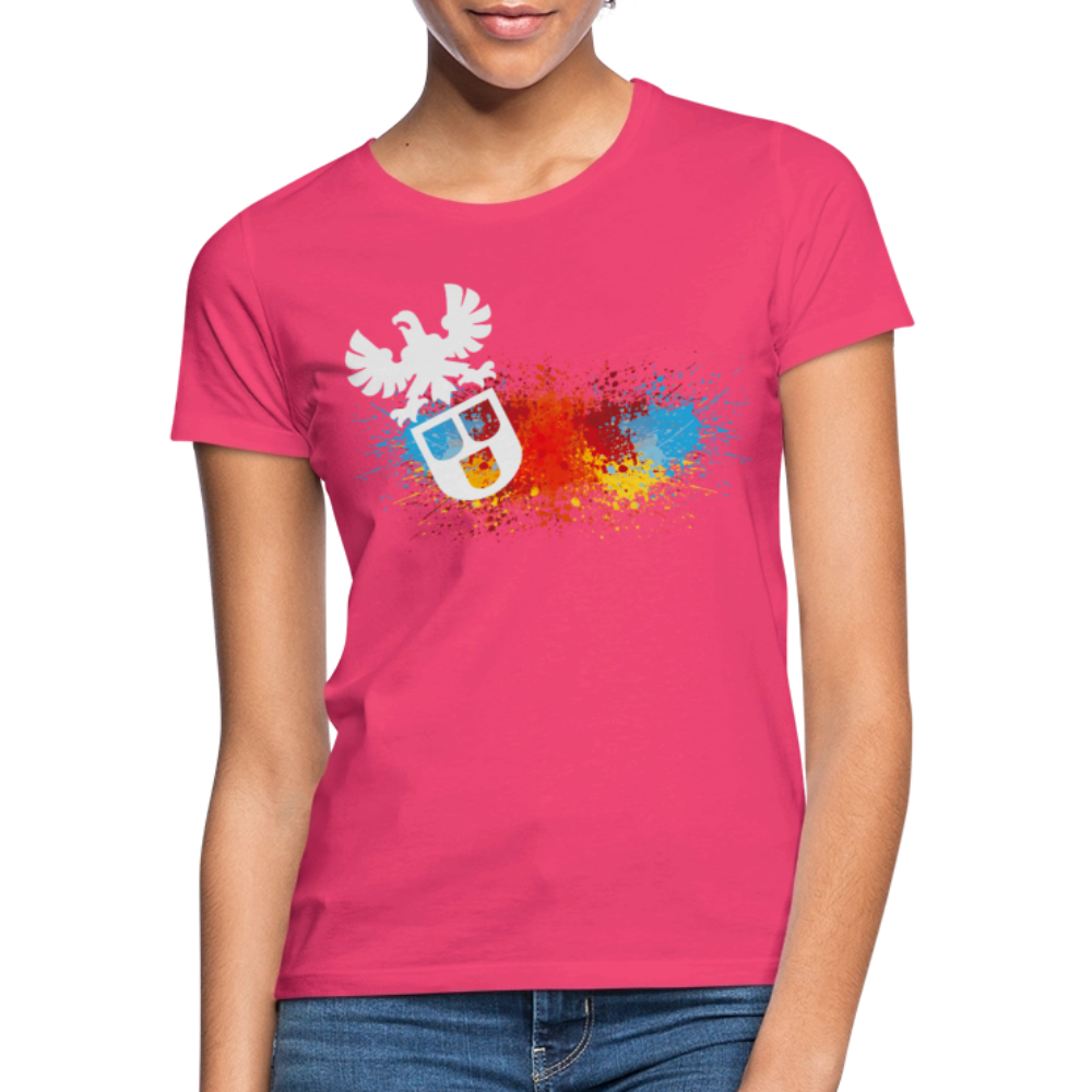 Frauen T-Shirt "Splash-Maler" Frauen T-Shirt