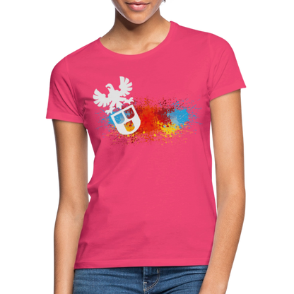 Frauen T-Shirt "Splash-Maler" Frauen T-Shirt