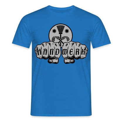 Unisex T-Shirt "Schornsteinfeger" Royalblau Männer T-Shirt