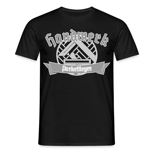 Unisex T-Shirt "Parkettleger" - Schwarz