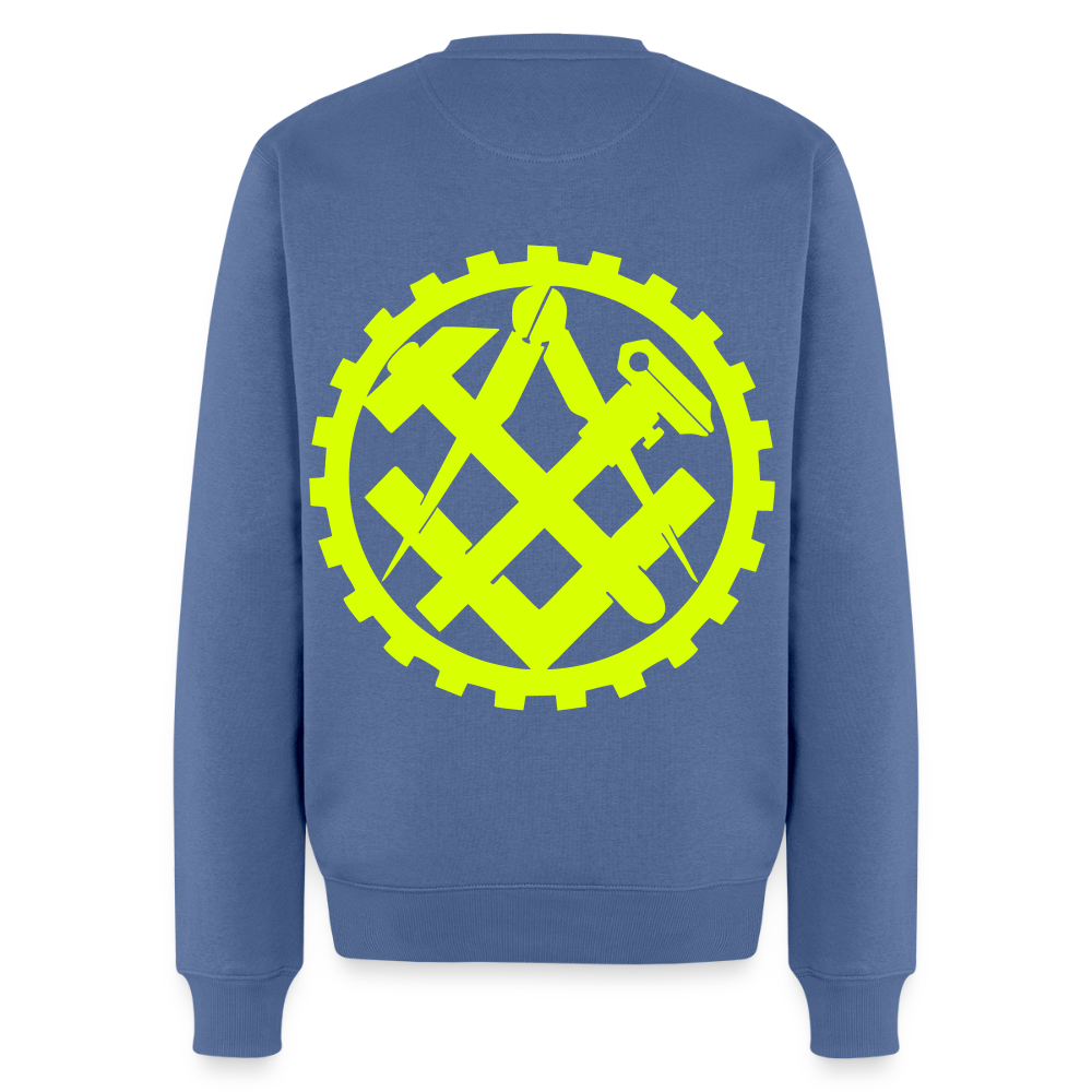 Unisex Premium Pullover "Mechaniker" neongelb Männer Premium Pullover