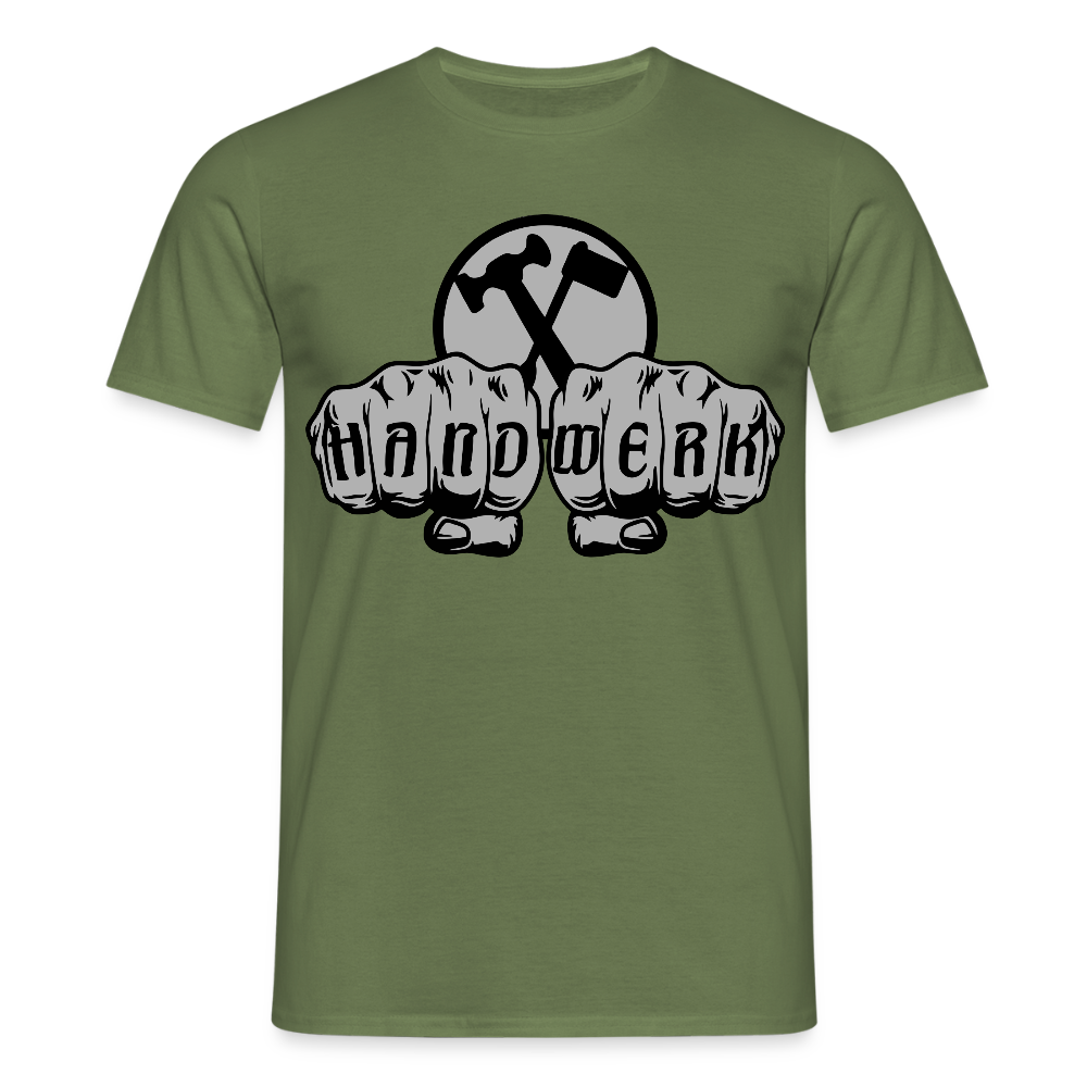 Unisex T-Shirt "Installateur" Militärgrün Männer T-Shirt