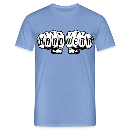 Unisex T-Shirt "Handwerk" carolina blue Männer T-Shirt