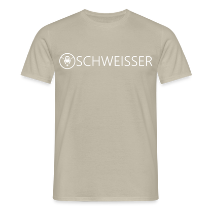 Unisex T-Shirt "Schweisser" Sandbeige Männer T-Shirt