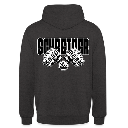 Unisex Hoodie "Schreiner" (beidseitig bedruckt) Anthrazit Unisex Hoodie