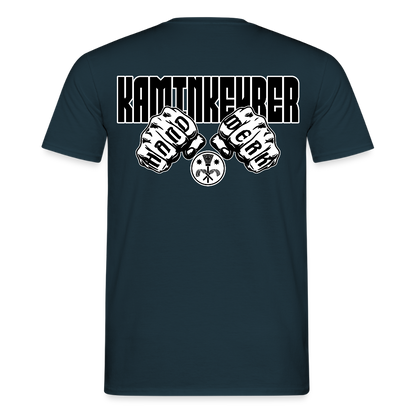 Unisex T-Shirt "Kaminkehrer" Navy Männer T-Shirt