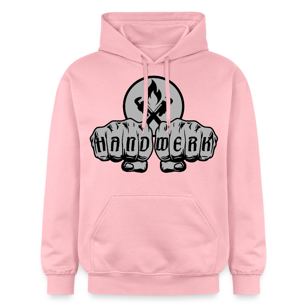 Gildan Unisex Softstyle® "Heizungsbauer" Hellrosa Gildan Unisex Softstyle® Midweight Hoodie