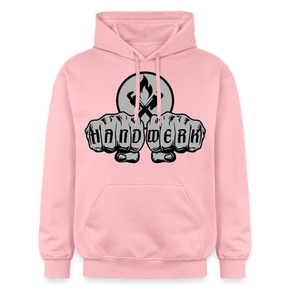 Gildan Unisex Softstyle® "Heizungsbauer" Hellrosa Gildan Unisex Softstyle® Midweight Hoodie