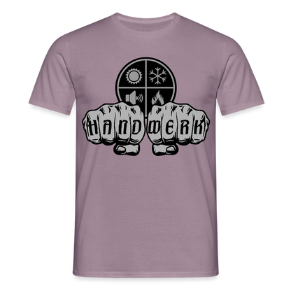 Unisex T-Shirt "Isolierer" Lilagrau Männer T-Shirt