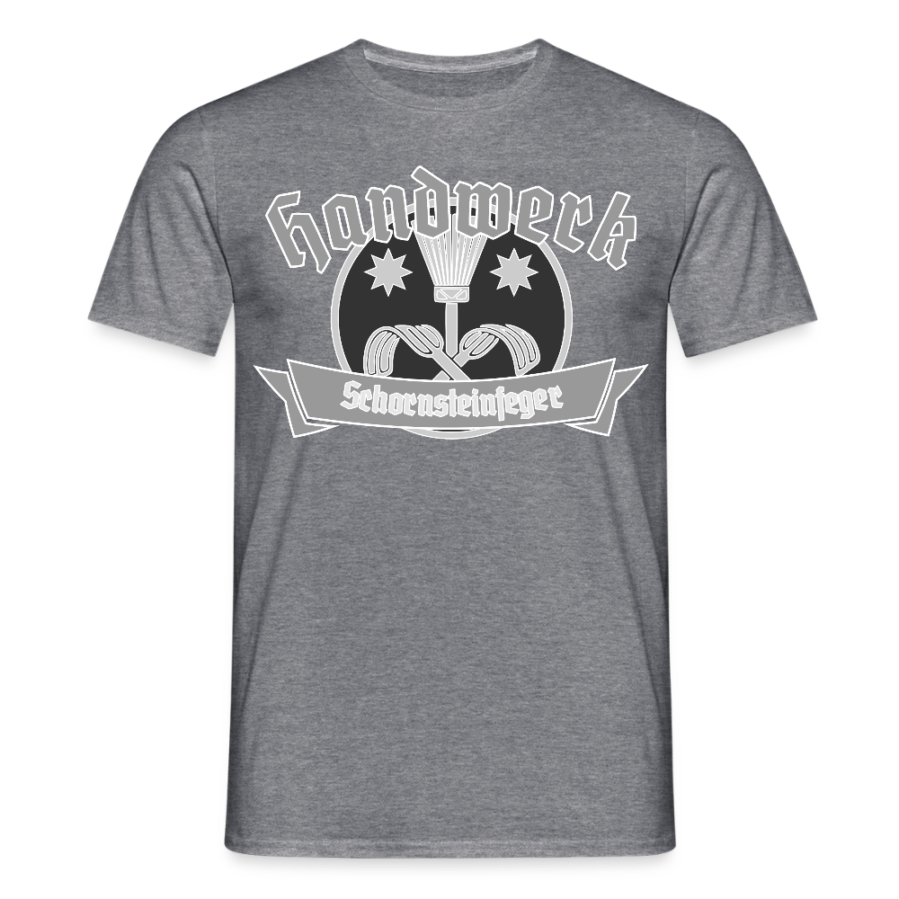Unisex T-Shirt "Schornsteinfeger" Graphit meliert Männer T-Shirt