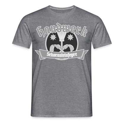 Unisex T-Shirt "Schornsteinfeger" Graphit meliert Männer T-Shirt