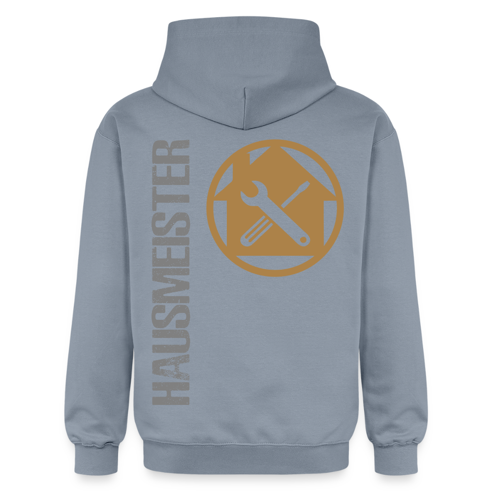 Gildan Unisex Softstyle® "Hausmeister" Blau Gildan Unisex Softstyle® Midweight Hoodie