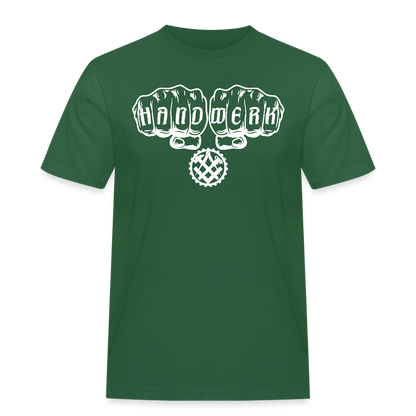 Männer Workwear T-Shirt "Mechaniker" Flaschengrün Männer Workwear T-Shirt