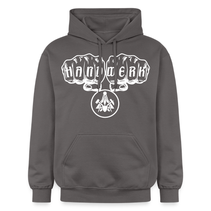 Gildan Unisex Softstyle® "Maurer" Dunkelgrau Gildan Unisex Softstyle® Midweight Hoodie