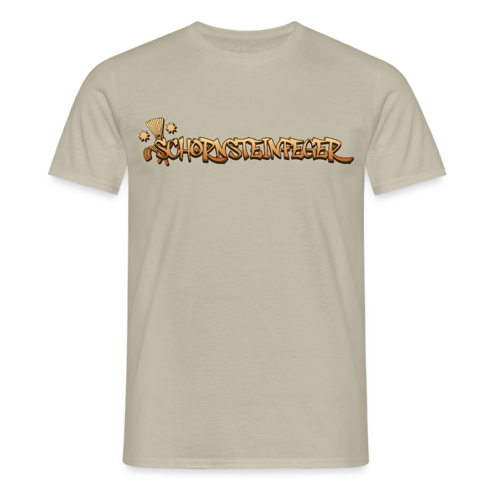 Unisex T-Shirt "Schornsteinfeger" Sandbeige Männer T-Shirt