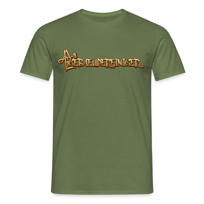 Unisex T-Shirt "Gebäudereiniger" Militärgrün Männer T-Shirt