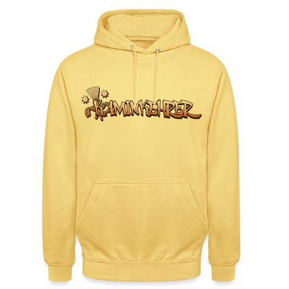 Unisex Hoodie "Kaminkehrer" Zitronengelb Unisex Hoodie