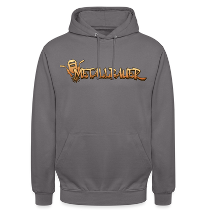 Unisex Hoodie"Metallbauer" Mittelgrau Unisex Hoodie