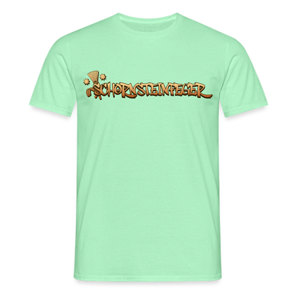 Unisex T-Shirt "Schornsteinfeger" Mintgrün Männer T-Shirt