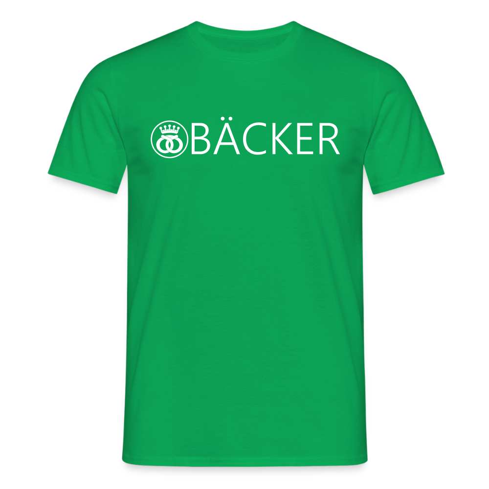Unisex T-Shirt "Bäcker" Kelly Green Männer T-Shirt