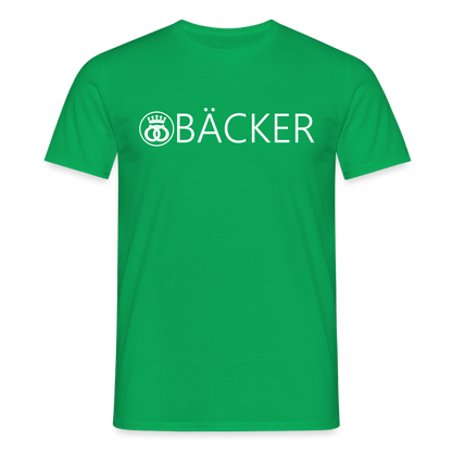Unisex T-Shirt "Bäcker" Kelly Green Männer T-Shirt