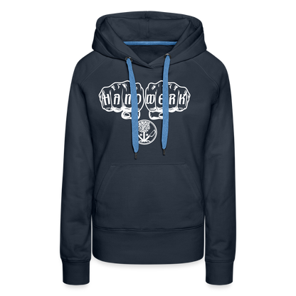 Frauen Premium Hoodie "GaLaBauer" Navy Frauen Premium Hoodie