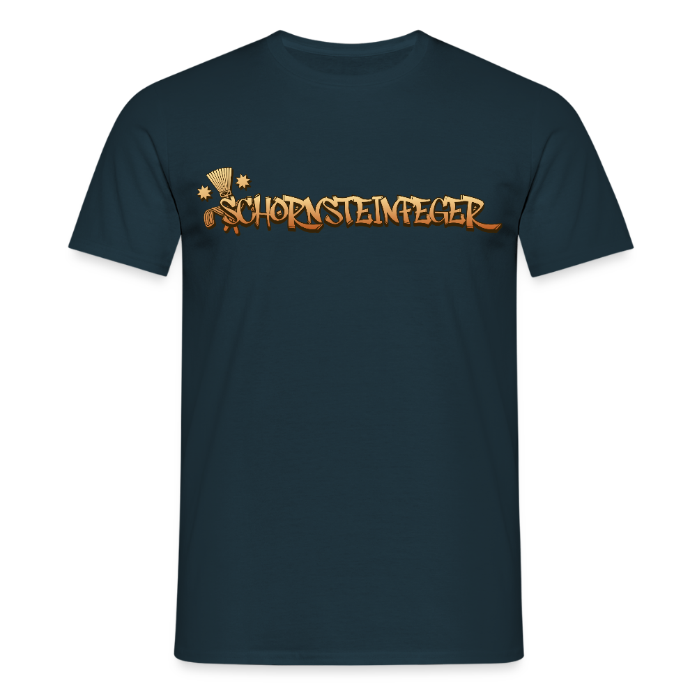 Unisex T-Shirt "Schornsteinfeger" Navy Männer T-Shirt