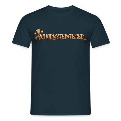 Unisex T-Shirt "Schornsteinfeger" Navy Männer T-Shirt
