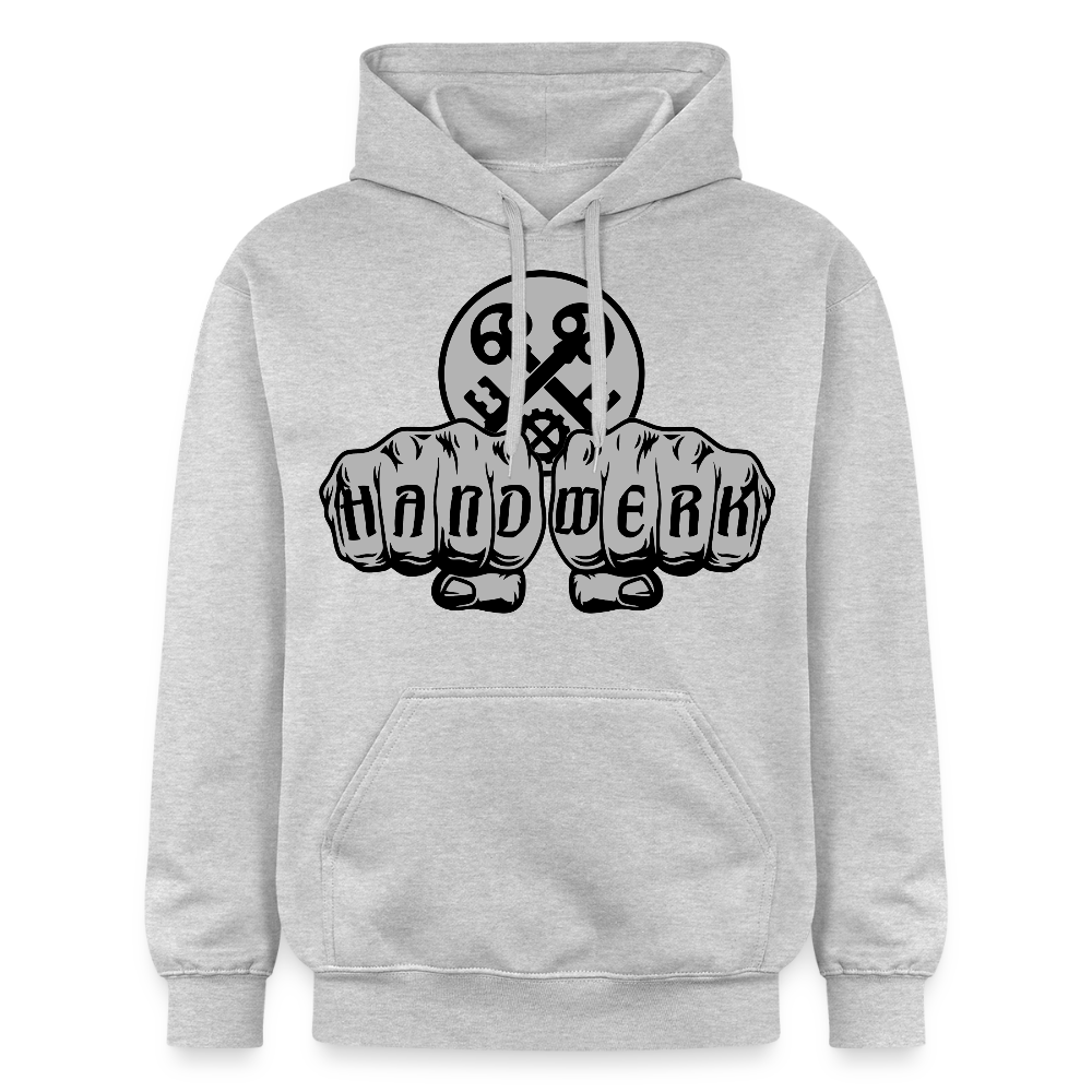Gildan Unisex Softstyle® "Schlosser" Hellgrau meliert Gildan Unisex Softstyle® Midweight Hoodie