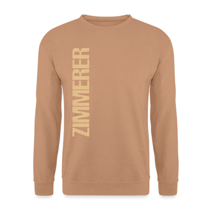 Unisex Pullover "Zimmerer" Mocca Unisex Pullover