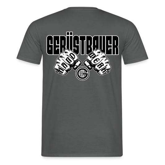 Unisex T-Shirt "Gerüstbauer" Anthrazit Männer T-Shirt
