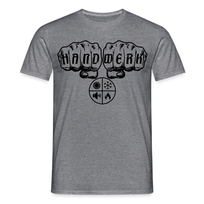 Unisex T-Shirt "Isolierer" Graphit meliert Männer T-Shirt