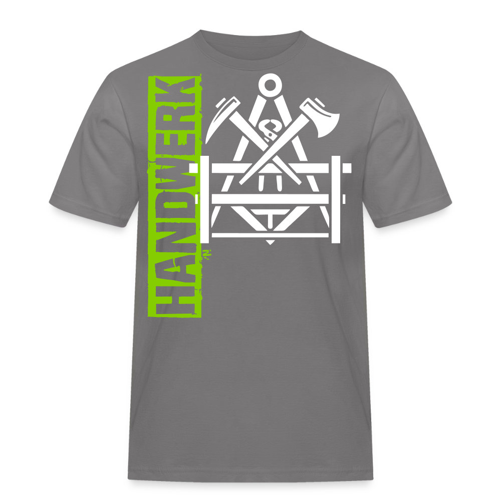 Unisex Workwear T-Shirt "Betonbauer" Grau Männer Workwear T-Shirt