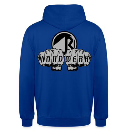 Unisex Hoodie "Raumausstatter" beidseitig bedruckt Unisex Hoodie