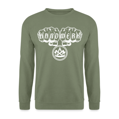 Unisex Pullover "Zimmermann" Armeegrün Unisex Pullover