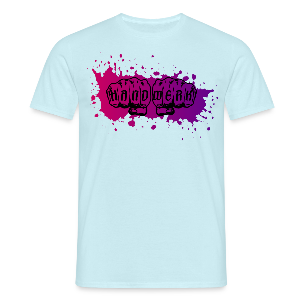 Unisex T-Shirt "Splash-Violett" Sky Männer T-Shirt