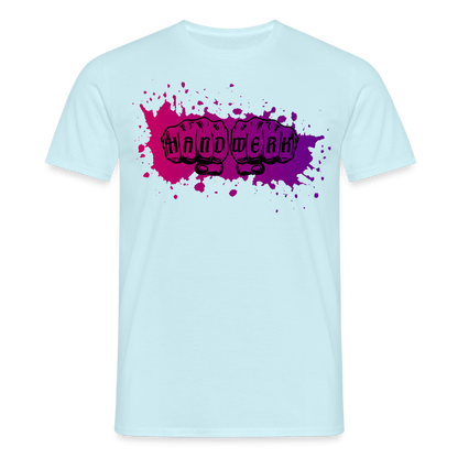 Unisex T-Shirt "Splash-Violett" Sky Männer T-Shirt