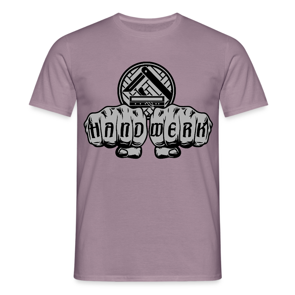 Unisex T-Shirt "Parkettleger" Lilagrau Männer T-Shirt