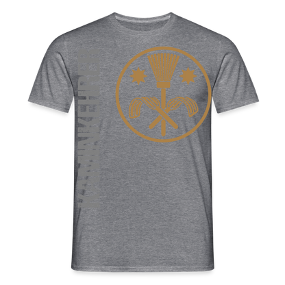Unisex T-Shirt "Kaminkehrer" Graphit meliert Männer T-Shirt