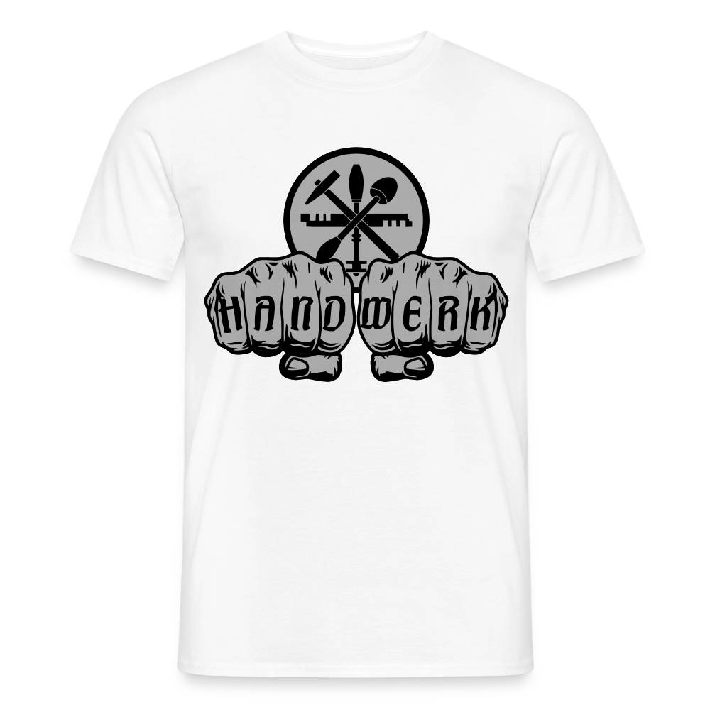 Unisex T-Shirt "Glaser"-Power von Spreadconnect, Männer T-Shirt mit Druck, bequemes Baumwoll-Shirt, schwarzes Basic-Design