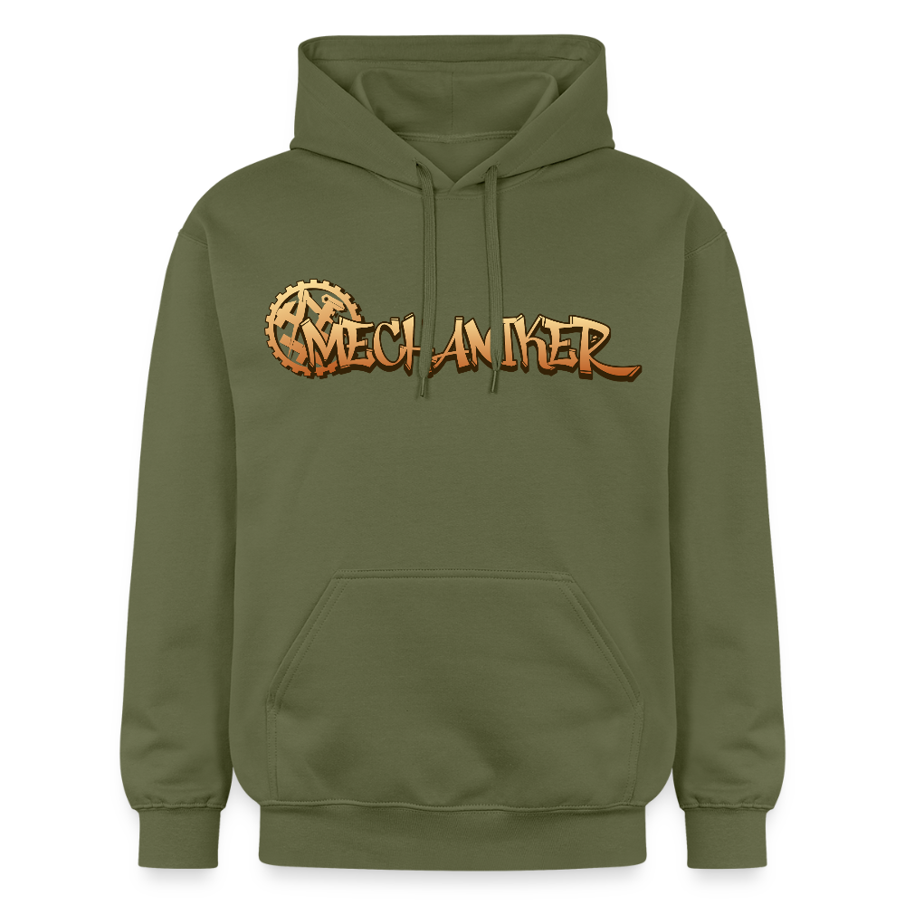 Gildan Unisex Softstyle® "Mechaniker" Militärgrün Gildan Unisex Softstyle® Midweight Hoodie